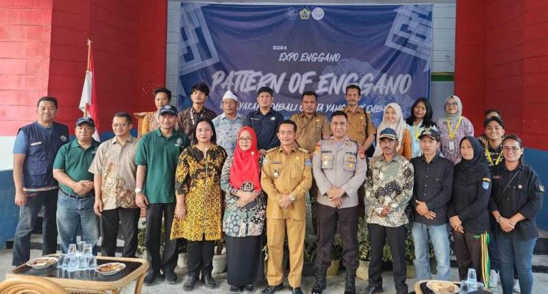 Kapolsek Iptu Hardiansyah Hadiri Giat Expo Enggano