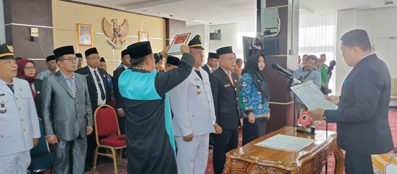 Pemda Kaur  Mutasikan 33 Orang Pejabat Eselon III dan IV, Ini Daftar Nama Pejabatnya