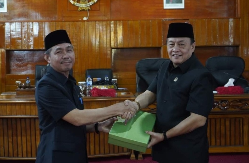  Ini Kata Sekda Bengkulu Selatan Saat  Penyampaian Raperda Pertanggungjawaban  APBD 2023