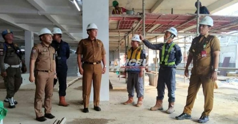 Pjs Bupati Bengkulu Utara Cek Progres Pembangunan Pasar Purwodadi