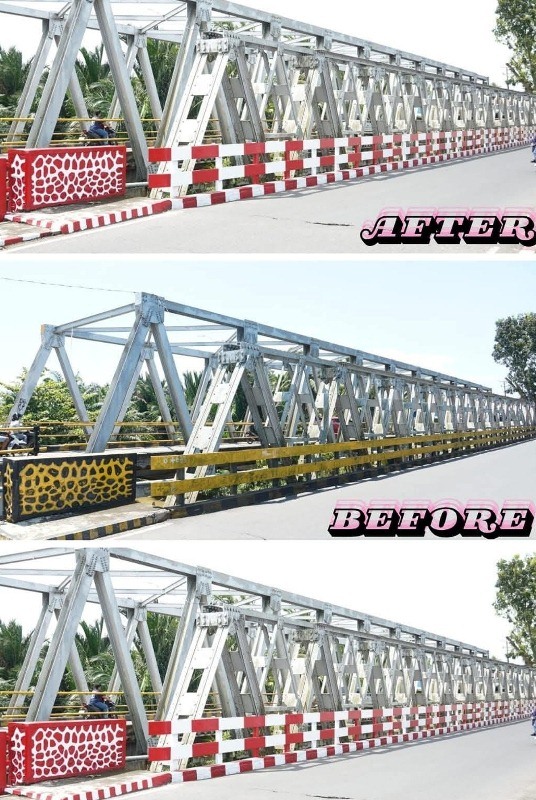  Jembatan Kembar  Rawa Makmur – Kampung Kelawi Makin Cantik