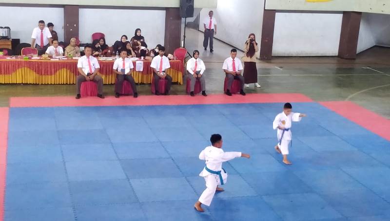 537 Peserta Meriahkan Cendana Karate ke 25