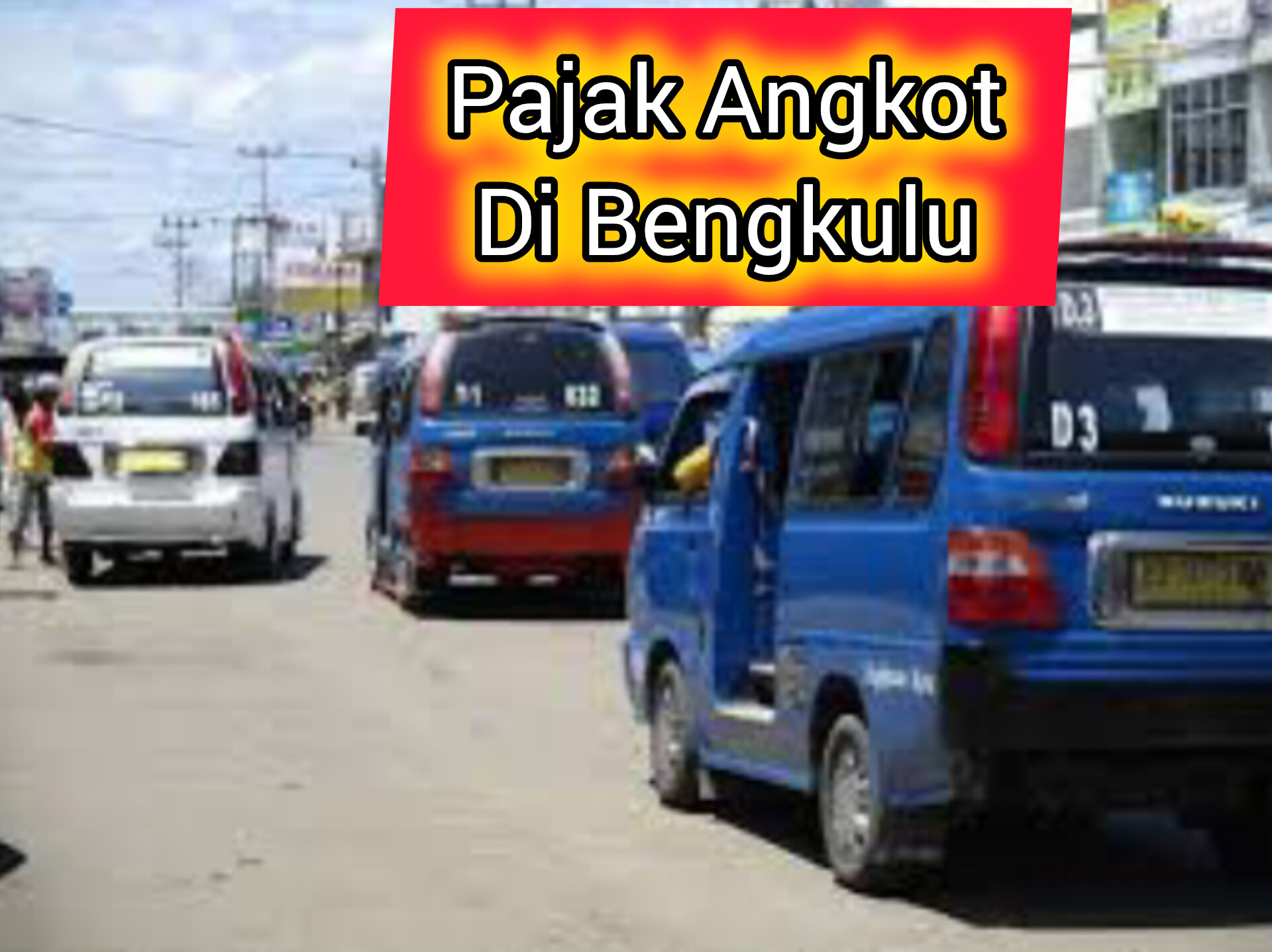 Ini Cara Pemprov Bengkulu Membantu Memudahkan Pemilik Angkot Dalam Membayar Pajak Kendaraan 