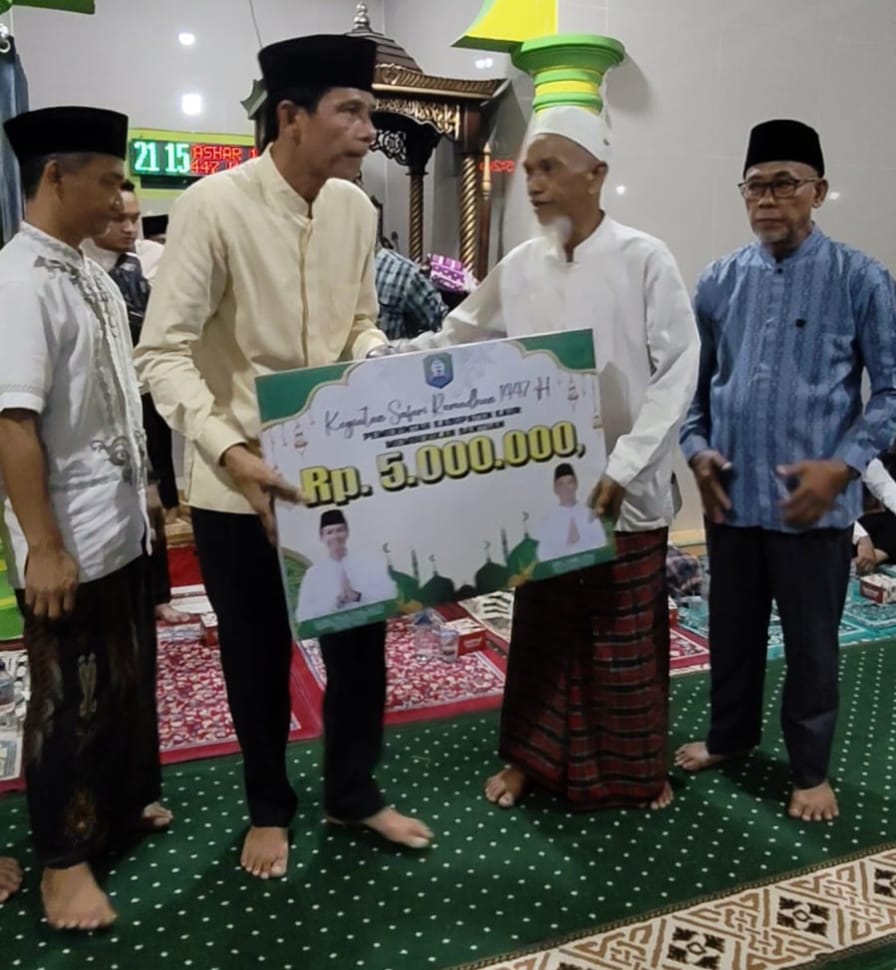 Safari Ramadhan Terakhir, Bupati dan Wakil Bupati Kaur Kunjungi Desa Manau IX 2