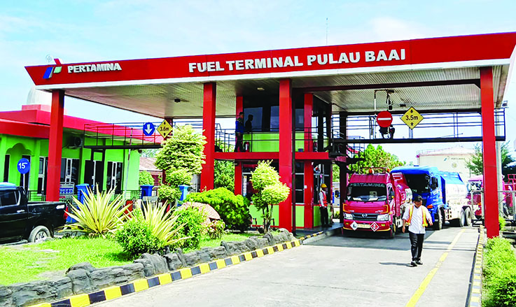 Demi BBM Lancar di Bengkulu,Pertamina All Out Dukung Normalisasi Alur Pulau Baai