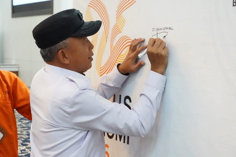 Penjabat Sekda Kota Bengkulu  Hadiri   Sosialisasi Sensus 2026