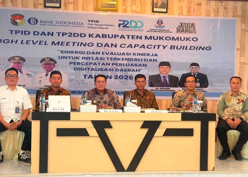 Bupati Mukomuko Berkomitmen  Menjaga Stabilitas Harga dan Daya Beli Masyarakat