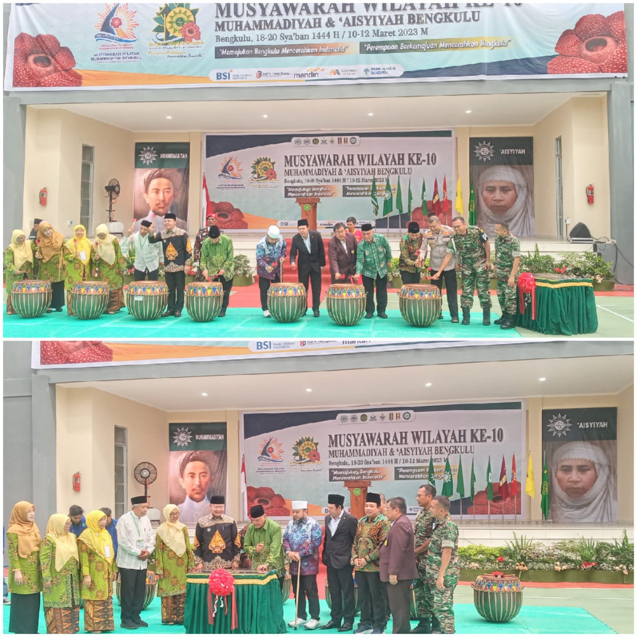  Gubernur Rohidin Buka Muswil Muhammadiyah dan Aisiyah, Resmikan Sportatorium UM Bengkulu