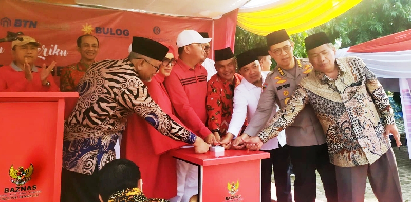Baznas Bengkulu Launching Dompet Pendidikan, Sedekah dan Infaq Semakin Mudah Melalui Qris  