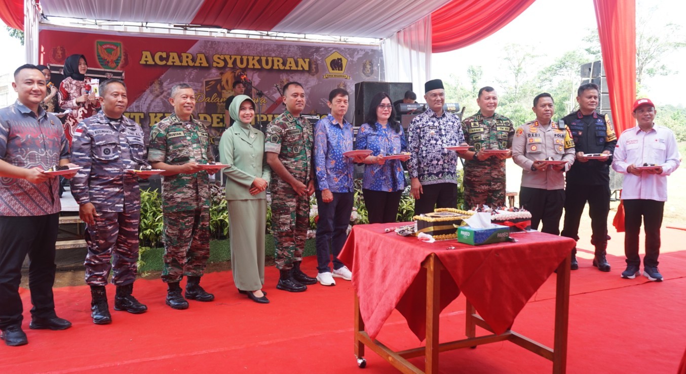 TNI-Pemkab Bengkulu Tengah Berkolaborasi Mewujudkan Akselerasi Pembangunan