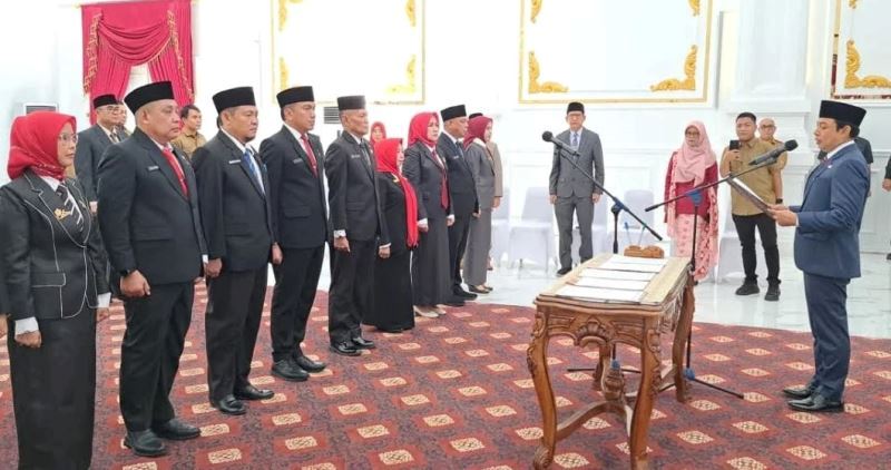 Semangat dan Wajah Pejabat Baru di Pemkot Bengkulu