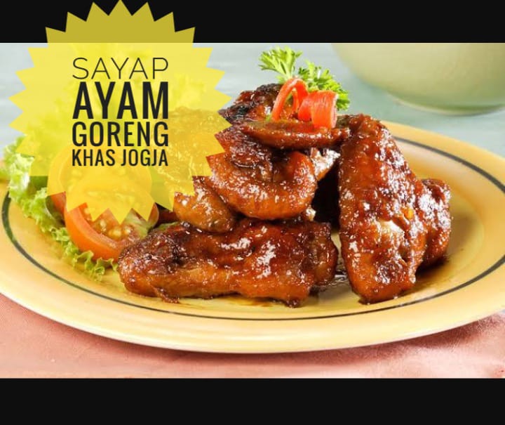 Resep Sayap Ayam Goreng Bacem Khas Jogja yang Enak dan Gurih