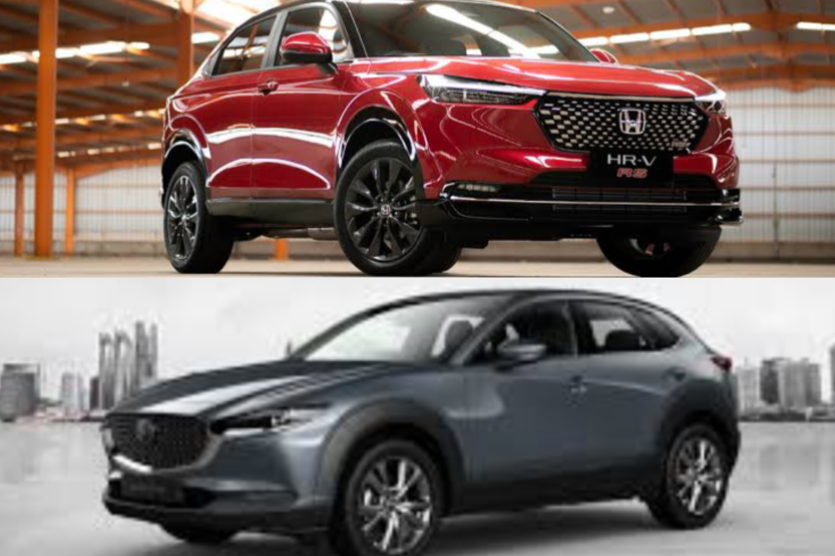 Perbandingan Spesifikasi Mazda CX-30 dan Honda HR-V,  SUV Kecil yang Nyaman dan Praktis untuk Jalan Kota