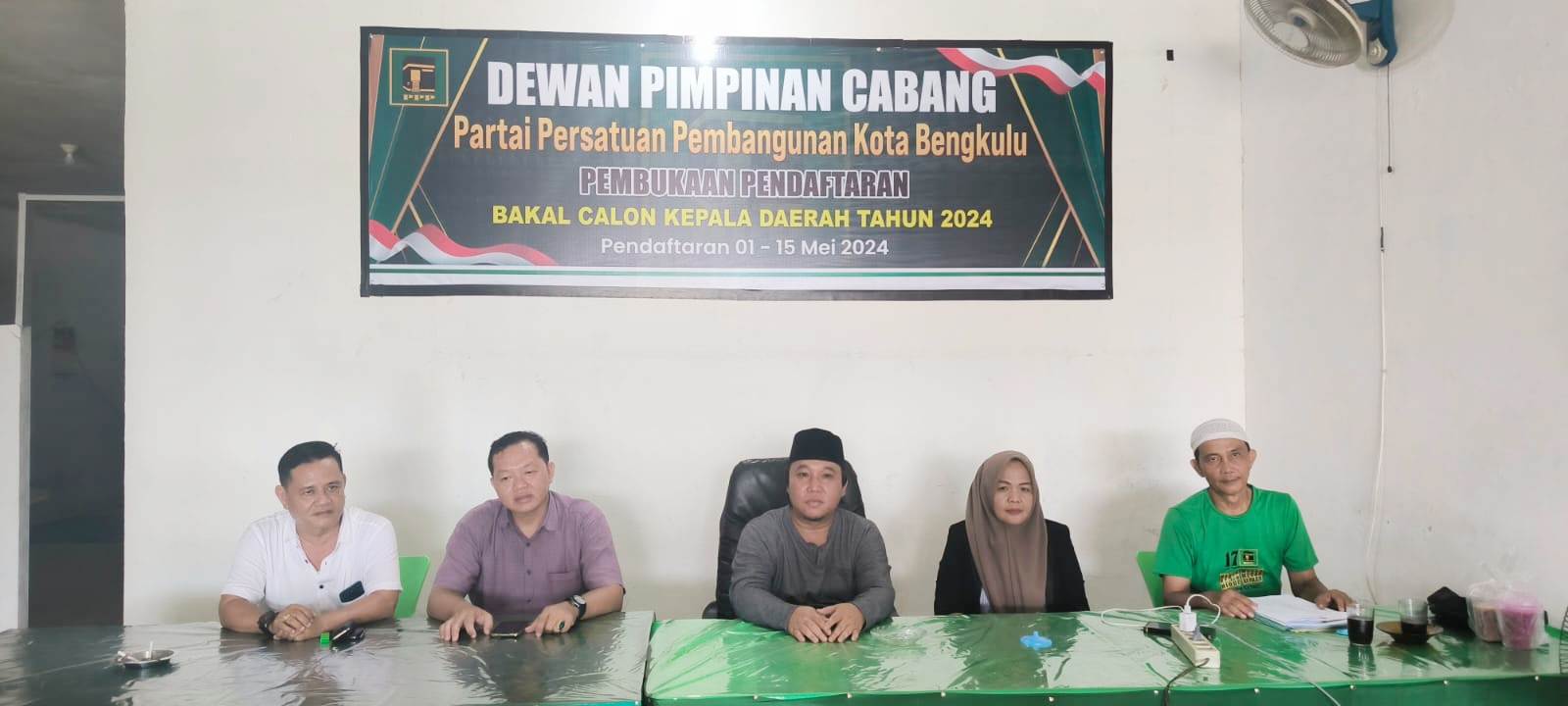  Kader Maju Jalur Independen, PPP Kota Bengkulu Buka Pendaftaran Calon Walikota Bengkulu dan Siap Koalisi
