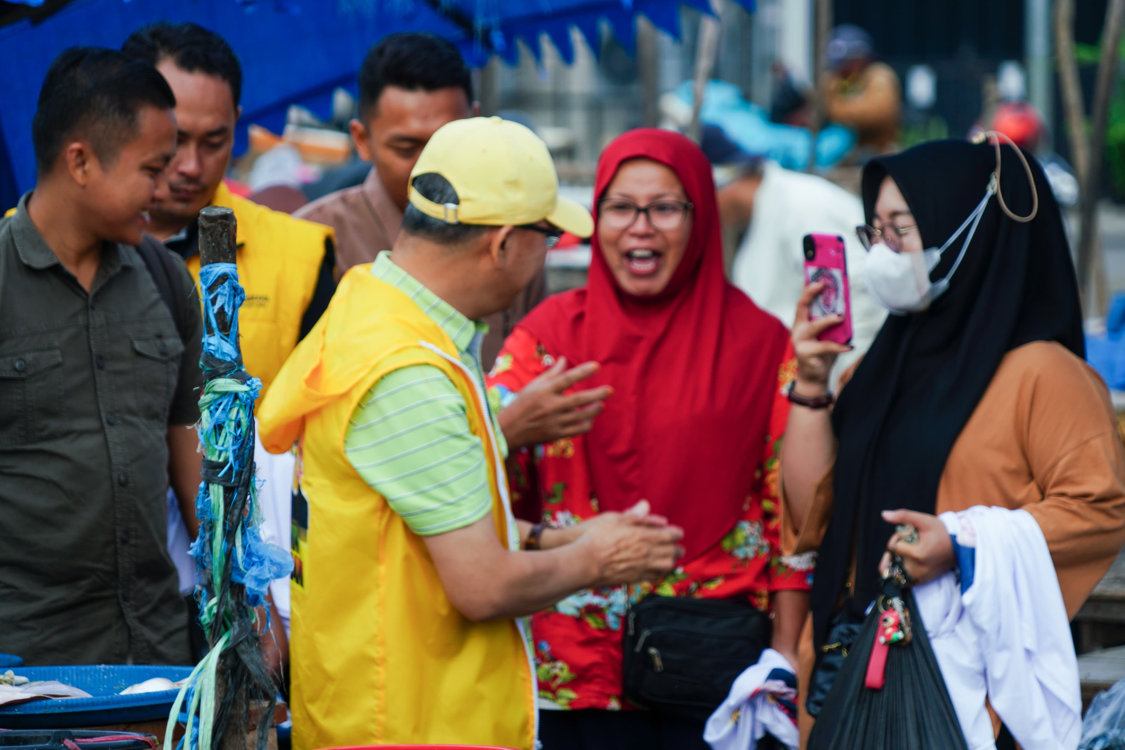 Rohidin Mersyah Tampung Keluhan Warga Kota Bengkulu Soal Kenaikan Pajak dan Keamanan Pasar