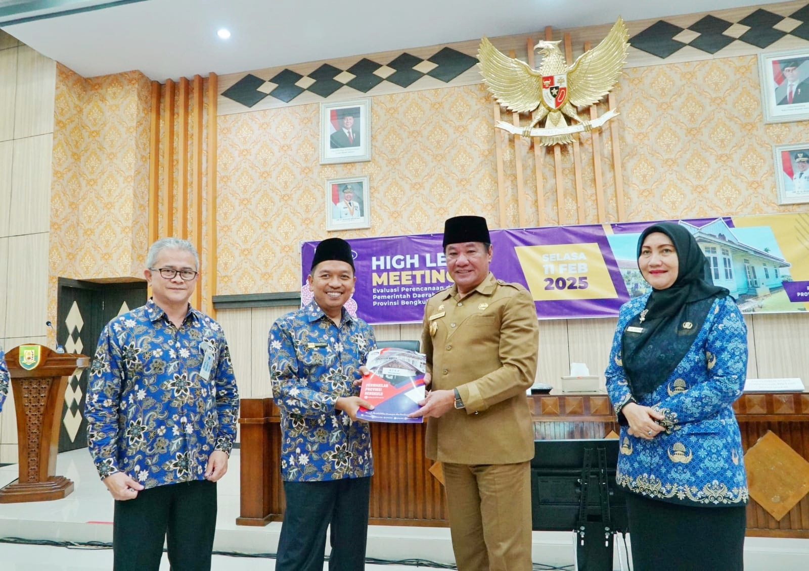 Fokus Efisiensi dan Prioritas Nasional, BPKP dan Pemprov Bengkulu Evaluasi Anggaran 2025