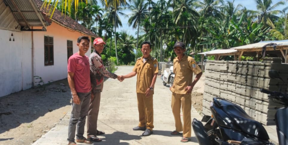 Pemdes Air Long Serah Terima Bangunan Fisik tahun 2025