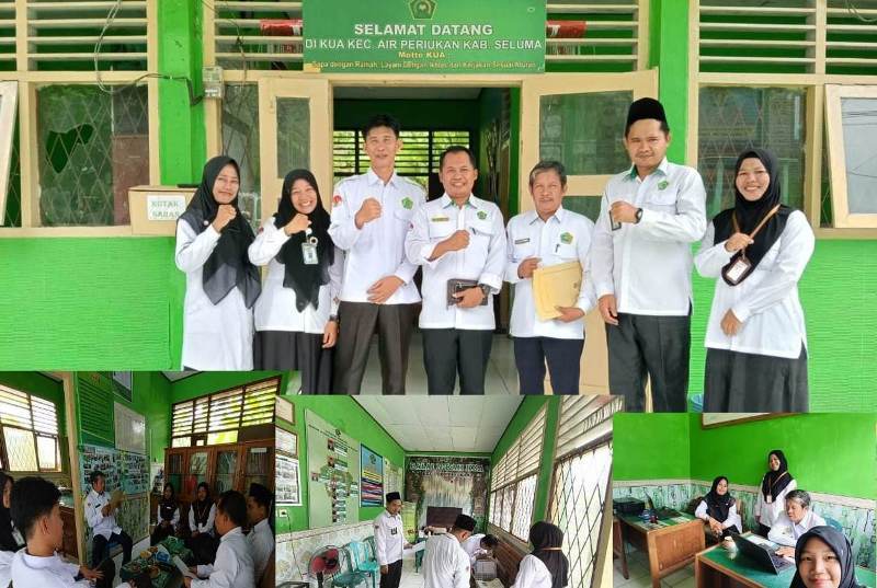 Kementerian Agama Kabupaten Seluma Lakukan Monitoring dan Evaluasi 14 KUA Kecamatan