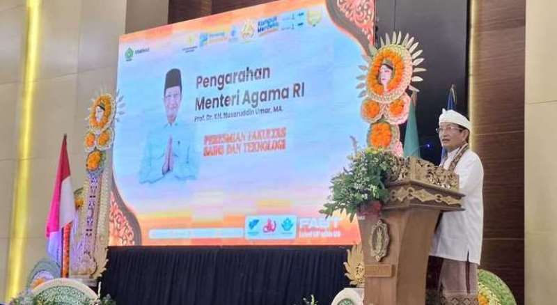 Menteri Agama: Teknologi Harus Dipandu dengan Nilai Agama