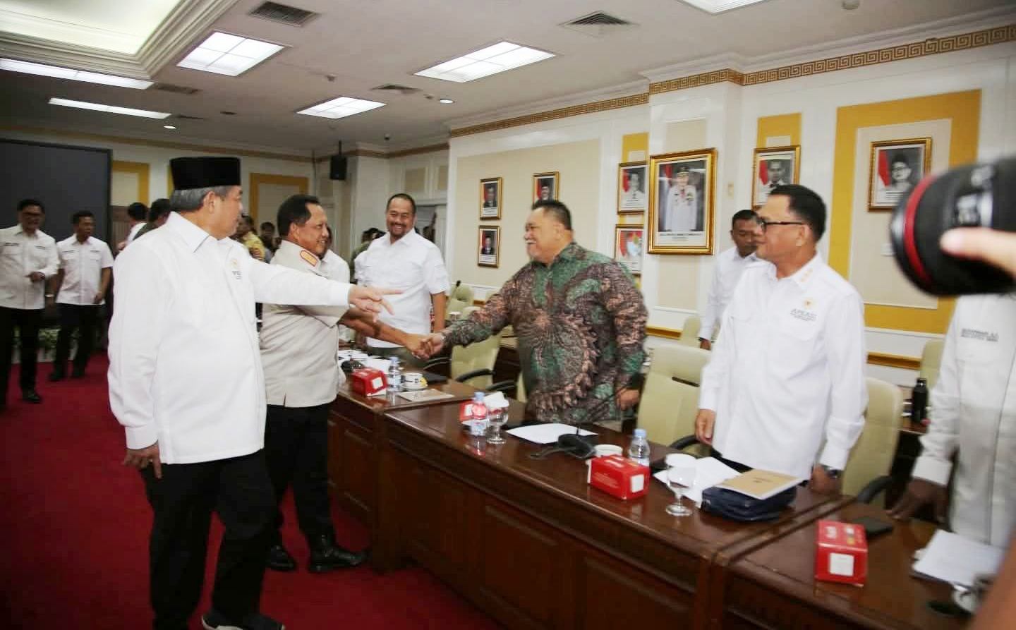 Rifai Tajuddin Ikut Raker Penguatan Tata Kelola Pemerintahan Bersama Mendagri