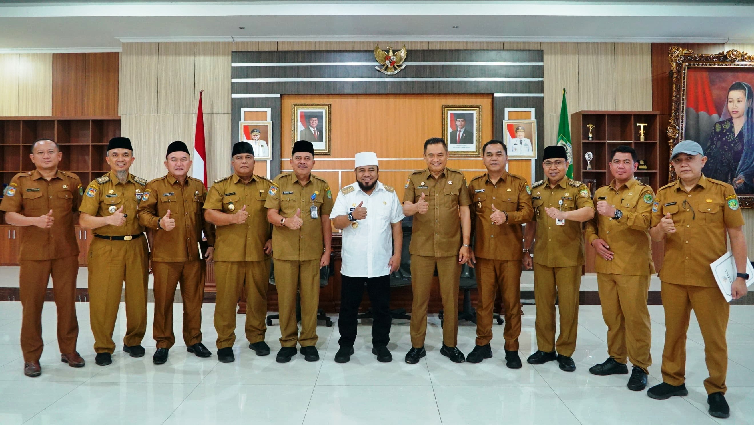  Sinergi Pembangunan Pemprov Bengkulu dan Pemkab Benteng