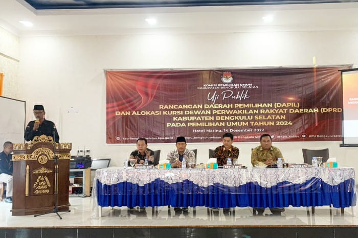  KPU  Bengkulu Selatan Lakukan Uji Publik 