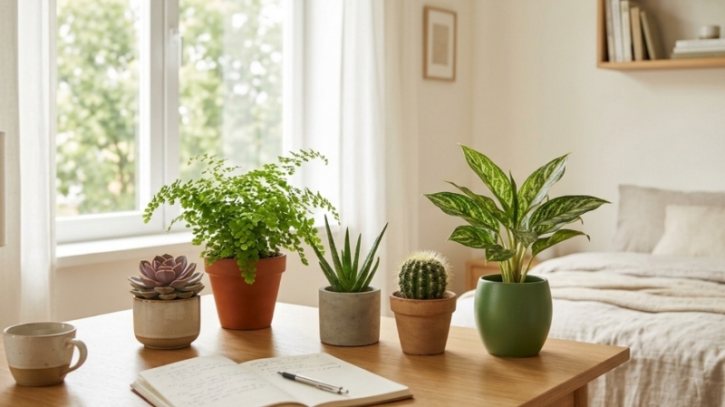 Ini Tanaman Mini untuk Kamar yang  Bikin  Segar 