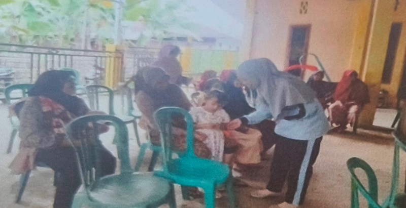 Pemdes Darat Sawah Ulu Laksanakan Posyandu Kehidupan