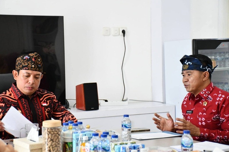 Walikota Bengkulu Audiensi Bersama Kepala Kantor Badan Pertanahan Nasional 