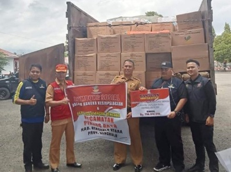  Bengkulu Utara Terima Bantuan Logistik Lumbung Sosial 