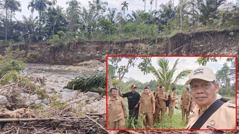 Cegah Banjir, Pemerintahan Desa Suka Negeri Usulkan Pembuatan Bronjong