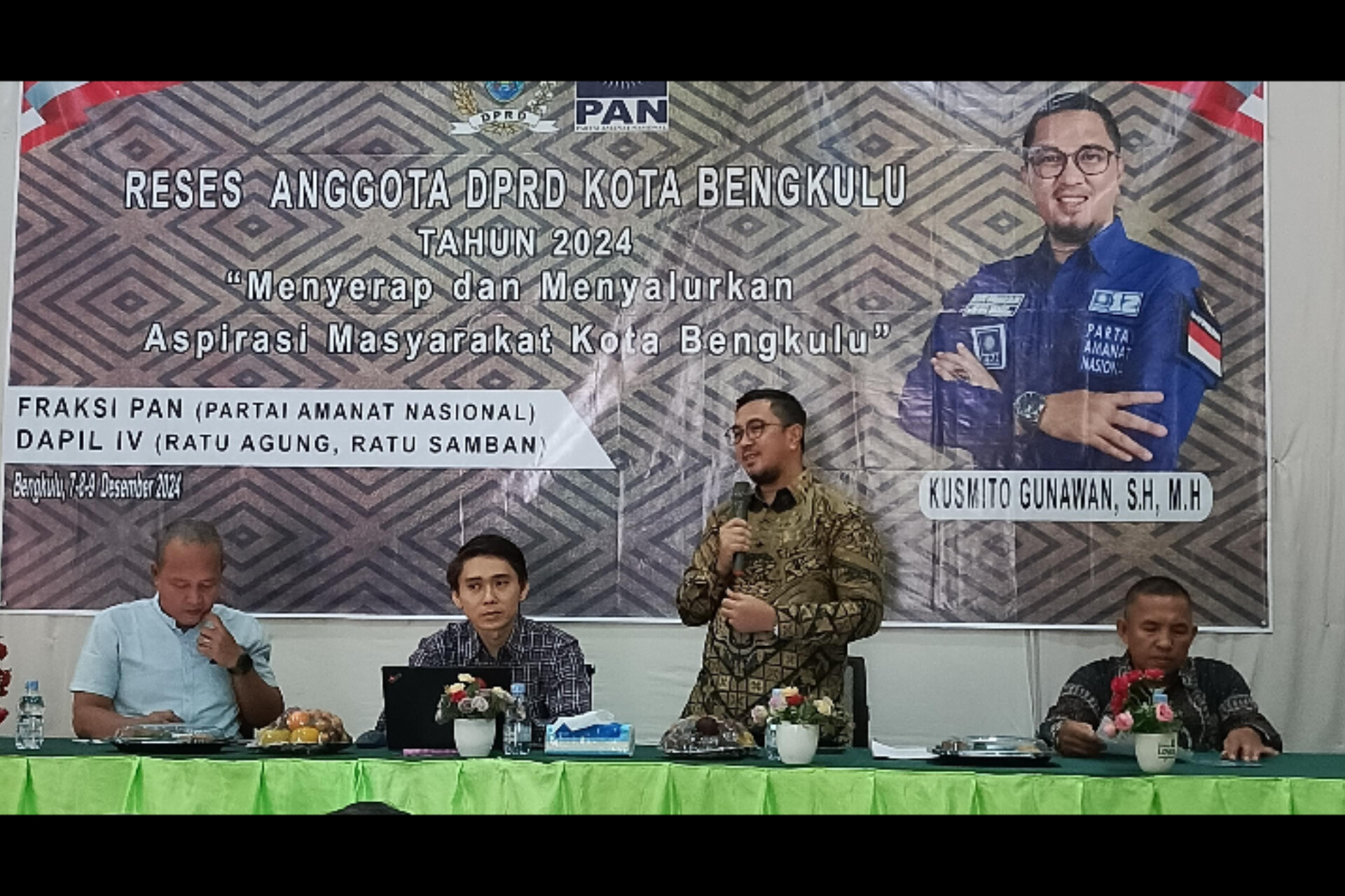 Kusmito Gunawan Serap Aspirasi Warga Dapil IV dalam Reses Tahun 2024