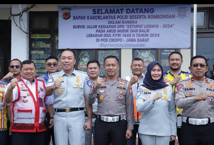 Jasa Raharja dan Korlantas Polri Survei Jalur Jakarta-Surabaya untuk Antisipasi Lonjakan Mudik Lebaran 2024