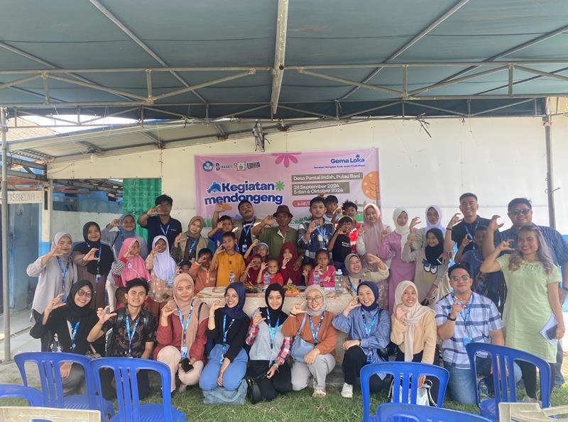 Tingkatkan Keterampilan Anak-Anak Bengkulu, BARBEL Gelar Kegiatan Literasi  