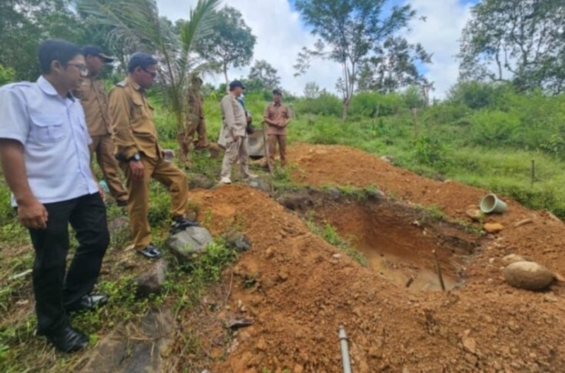 Mulai Dibangun,  Mini Tower  Gunung Terang Akan Selesai Akhir Februari 2025