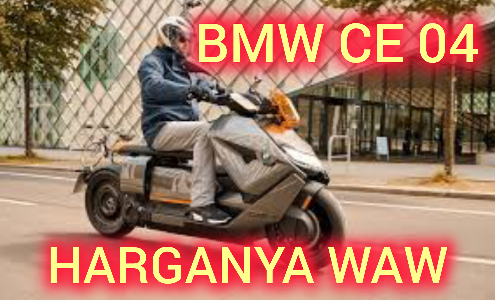 Motor Listrik BMW CE 04: Ditenagai Baterai 8,9kwh Mampu Tempuh Jarak Hingga 130km. Harganya Rp. 418, 4 Juta