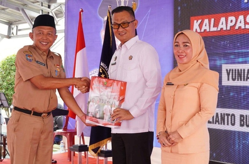 Penjabat Sekda Kota Bengkulu  Hadiri Lepas Sambut  Kepala Lembaga Permasyarakatan