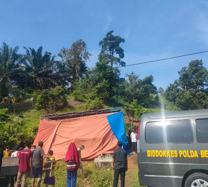 Heboh, Makam Warga di Tempat Pemakaman Umum Desa Taba Dibongkar Tim Gabungan