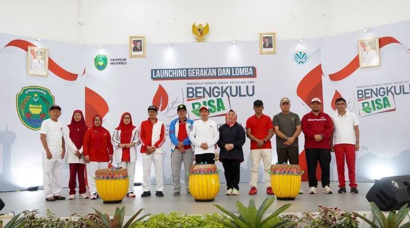 Walikota Dedy Wahyudi Launching Gerakan dan Lomba Bengkulu BISA
