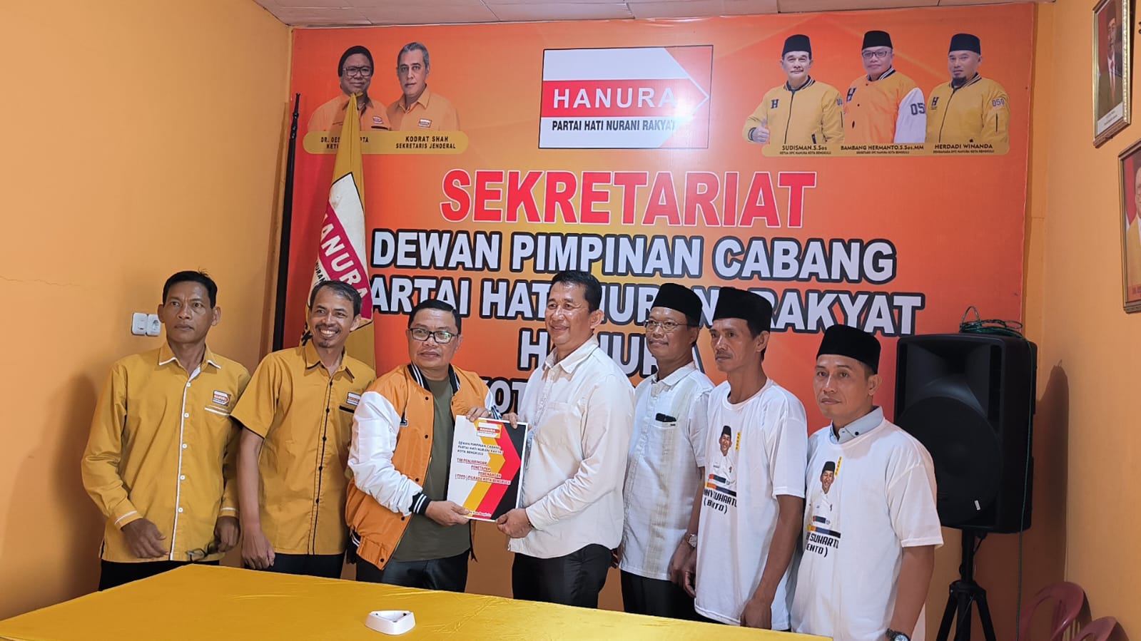 Menjadi Pendaftar Pertama di Hanura, Bukti Benny Suharto Serius Maju Pilwakot Bengkulu 2024