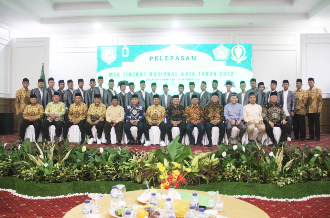 48 Peserta  MTQ Provinsi Bengkulu Ikut Lomba Tingkat Nasional