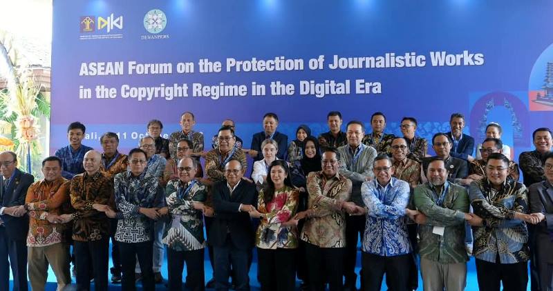 Forum Jurnalis ASEAN, Dewan Pers Bersama Pemerintah Sepakati Pelindungan Hak Cipta Karya Jurnalistik 