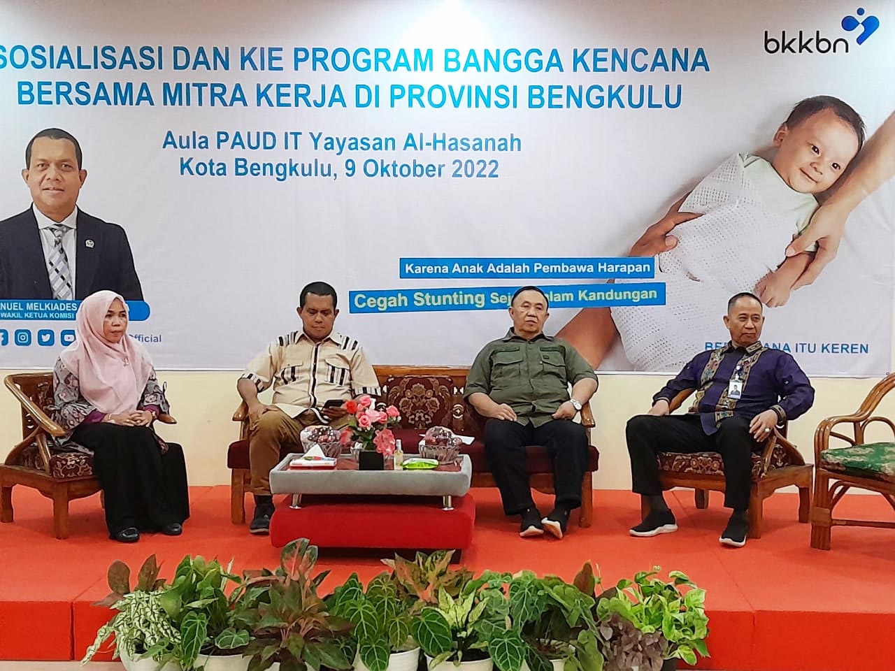  Komisi IX Bersama BKKBN Sosialisasi dan KIE Program Bangga Kencana di Bengkulu