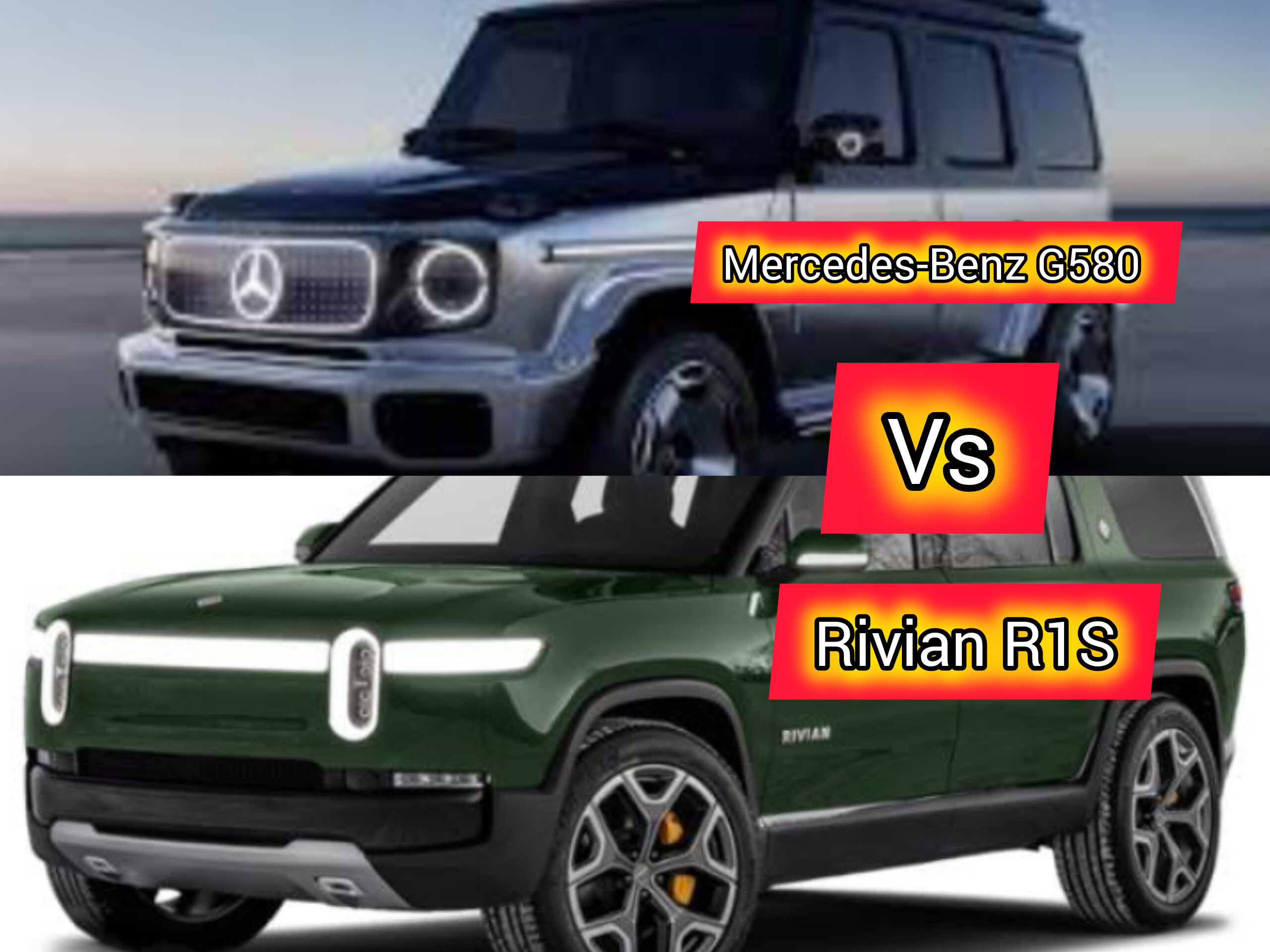 Perbandingan Mercedes-Benz G580 vs Rivian R1S, SUV Listrik Mana yang Lebih Tangguh