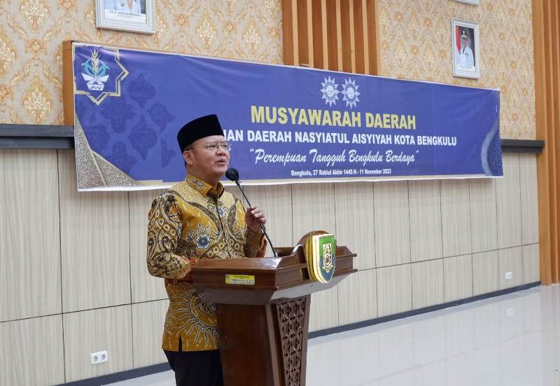 PD Nasyiatul Aisyiyah Kota Bengkulu Gelar Musda, Ini Pesan Gubernur Bengkulu