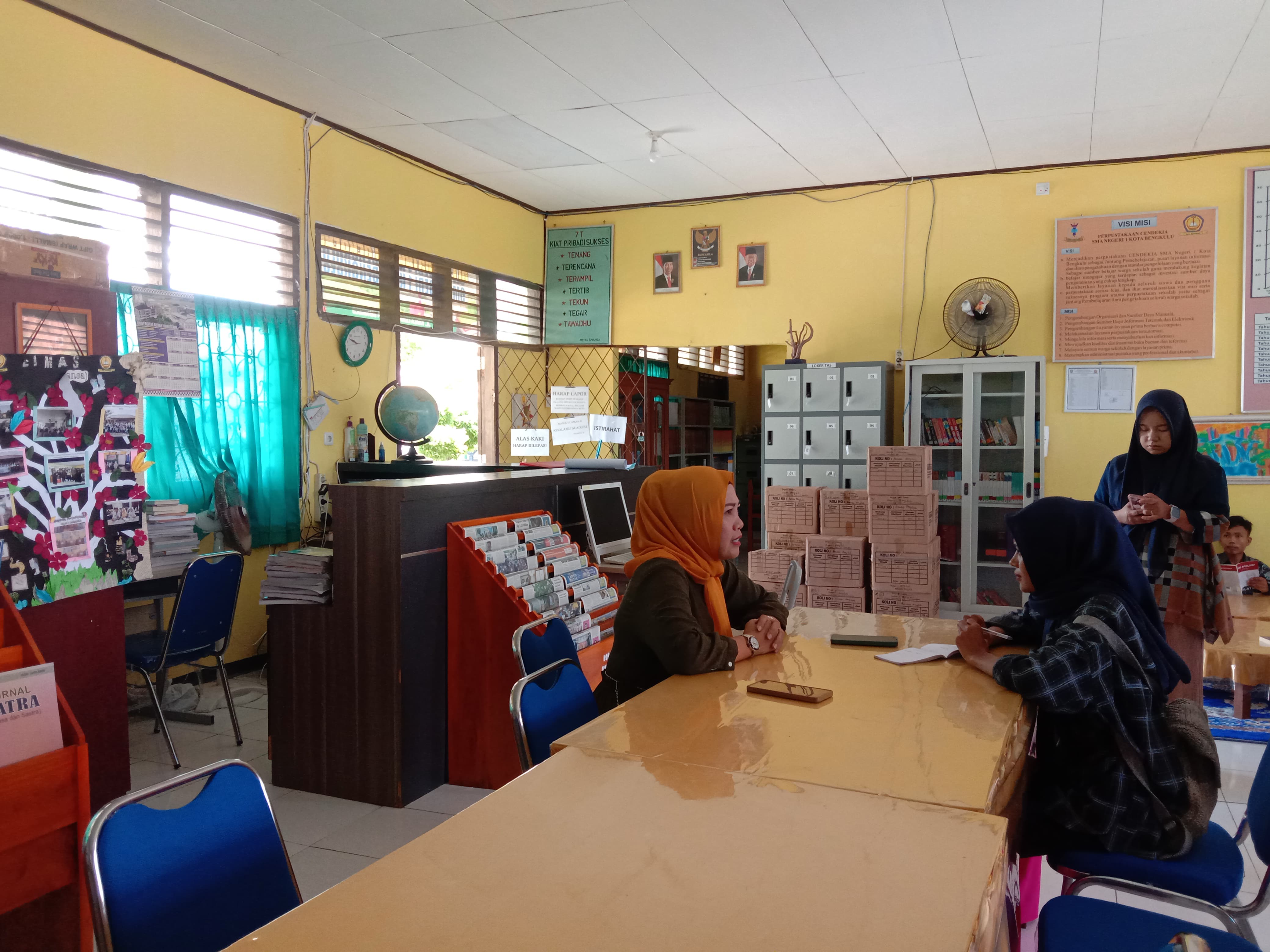  Perpustakaan Provinsi Bengkulu Aktif Membantu Perpustakaan yang Ada di Sekolah, Ini Buktinya