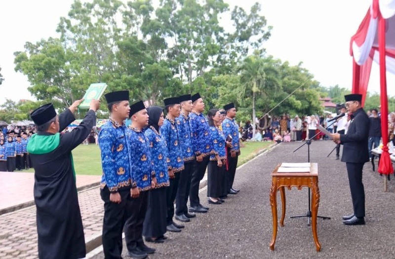 Bupati Seluma Lantik 573 PPPK Tahap 1, Ini Pesannya