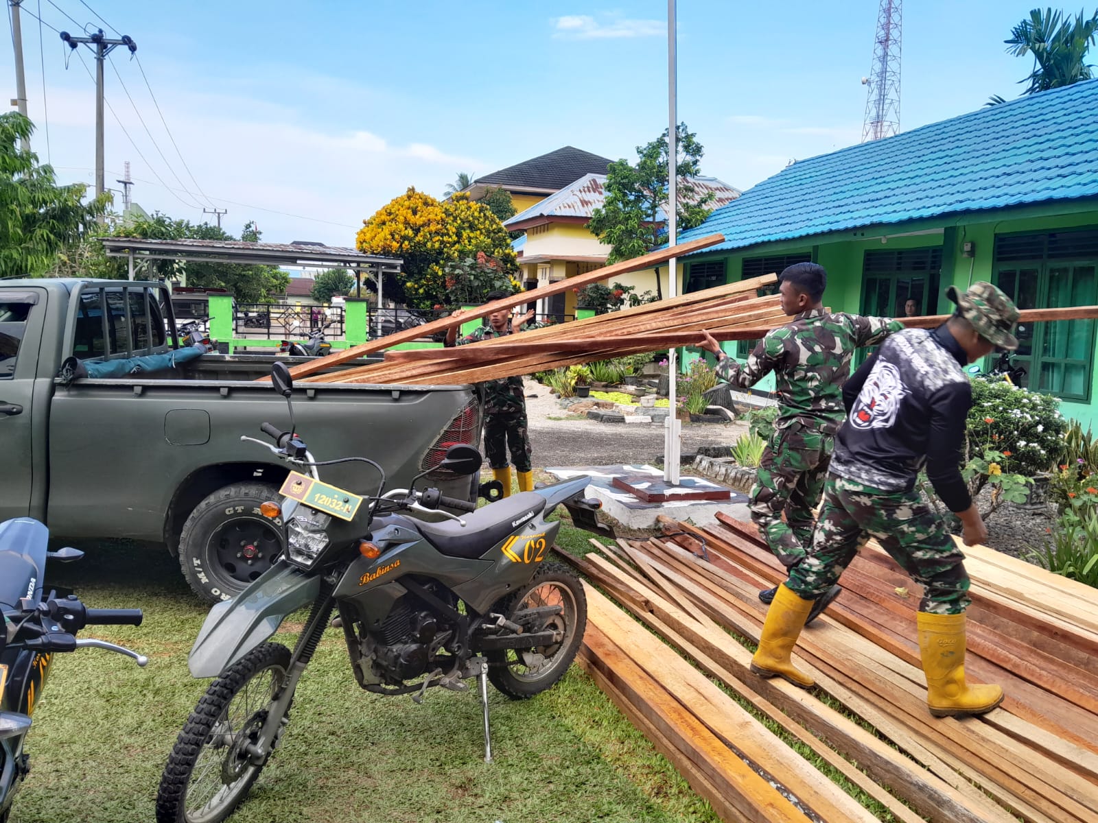 Sukseskan TMMD Ke 124, Ini Yang Dilakukan Satgas