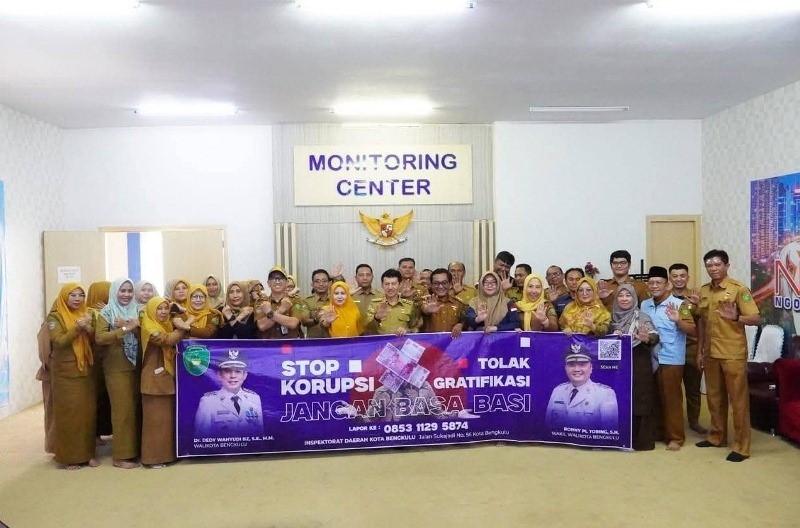 Inspektorat Kota Bengkulu Adakan Sosialisasi Penyuluhan Anti Korupsi 