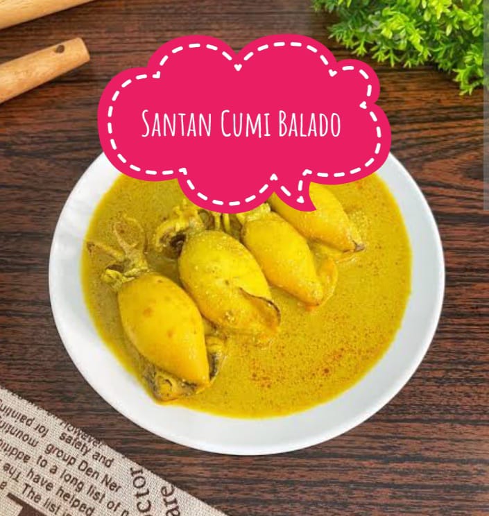 Resep Cumi Santan Balado yang Pedas dan Lezat, Cara Masaknya Gampang Kok 